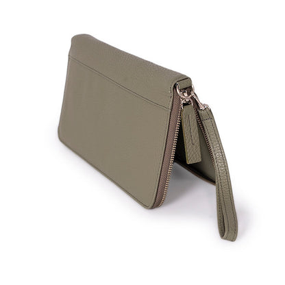 Lisboa Travel Wallet Moss Green