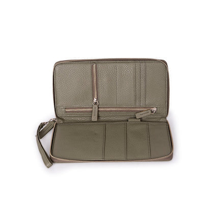 Lisboa Travel Wallet Moss Green