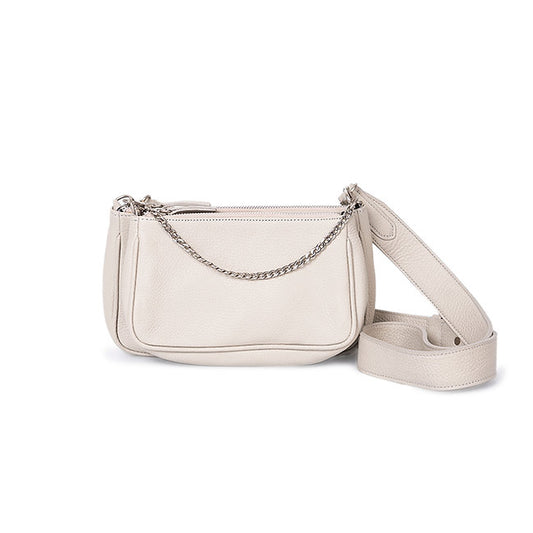 Verona Double Crossbody Bag Off White