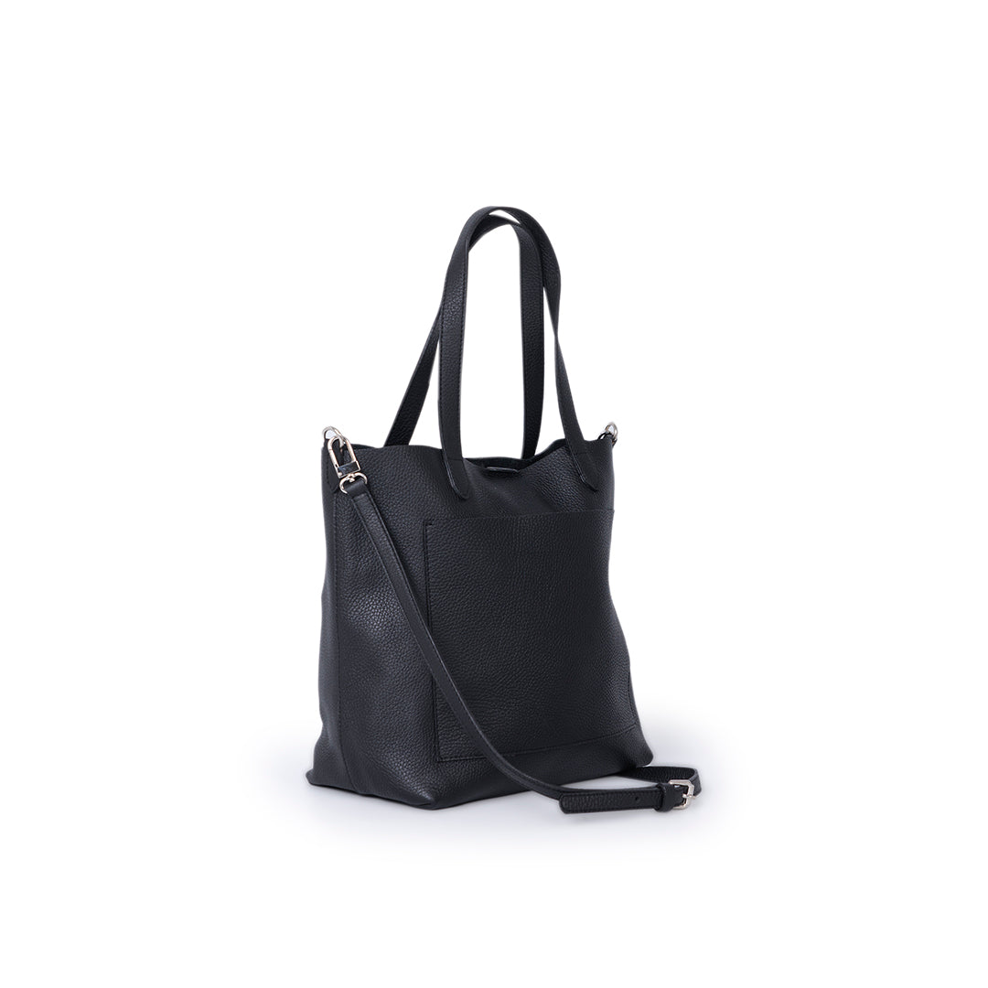 Osaka Tote Midi Black