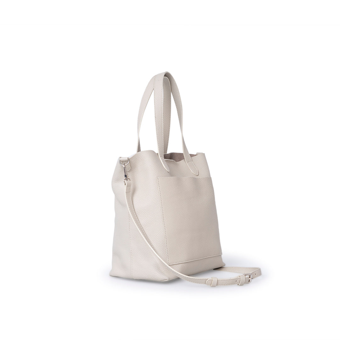 Osaka Tote Midi Off White