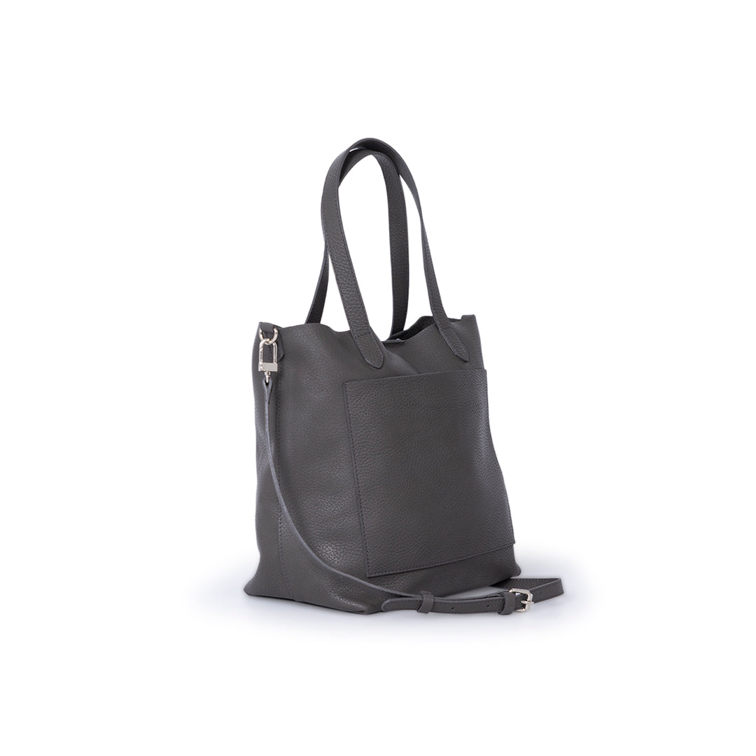 Osaka Tote Midi Grey