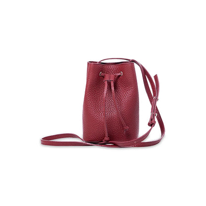 Athens Crossbody Bag Mini Burgundy