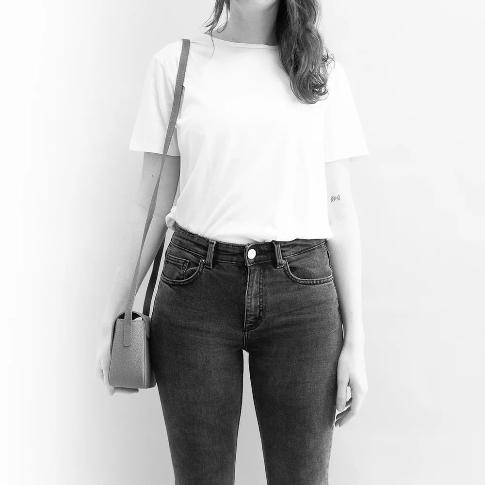 Chicago Crossbody Bag Mini Cement