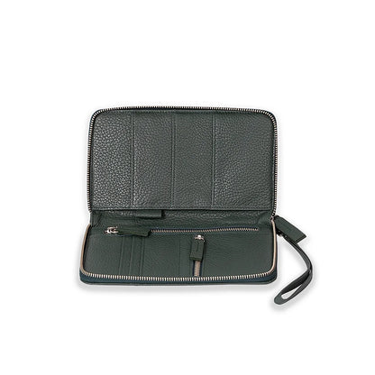 Lisboa Travel Wallet Mini Deep Green