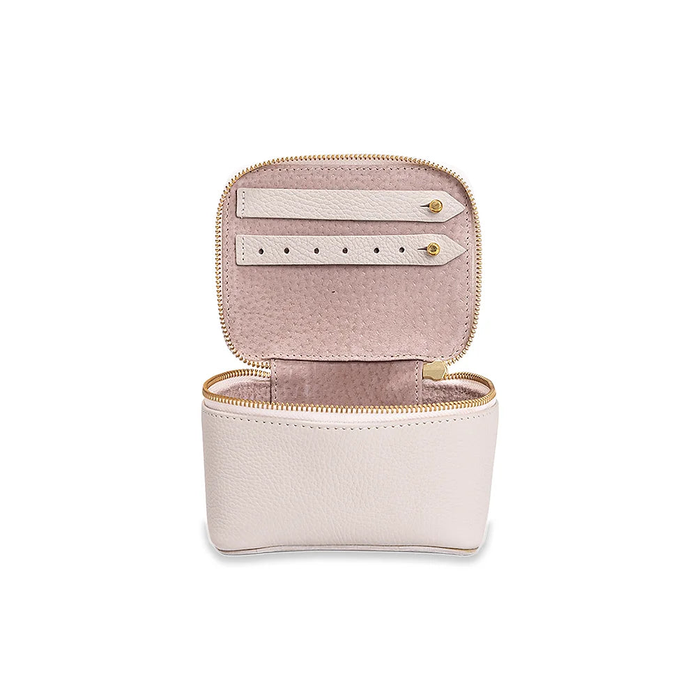 Capri Jewelry Case Small Off White