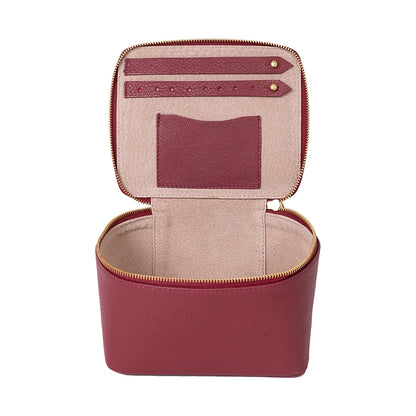 Capri Jewelry Case Big Burgundy