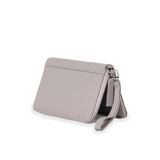 Lisboa Travel Wallet Mini Light Grey