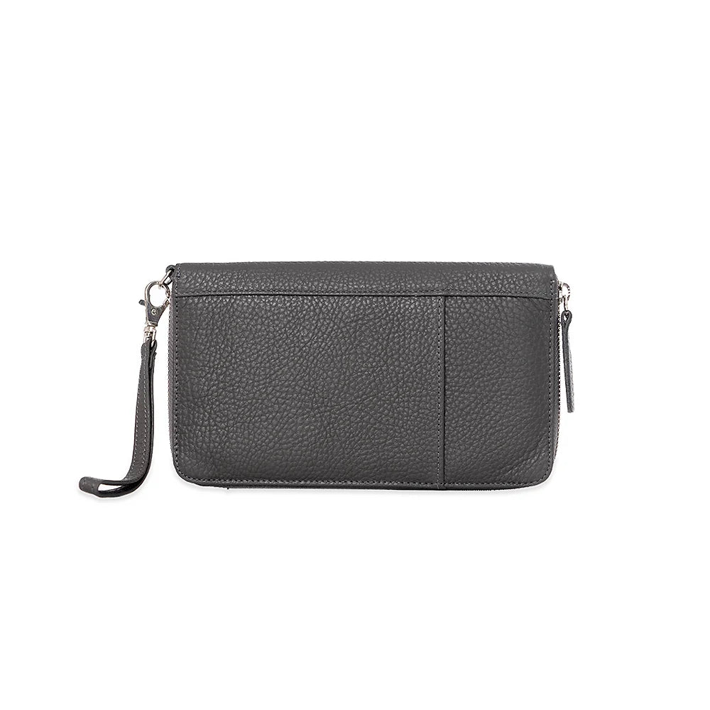 Lisboa Travel Wallet Mini Grey