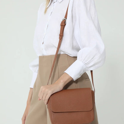 Chicago Crossbody Bag Tan