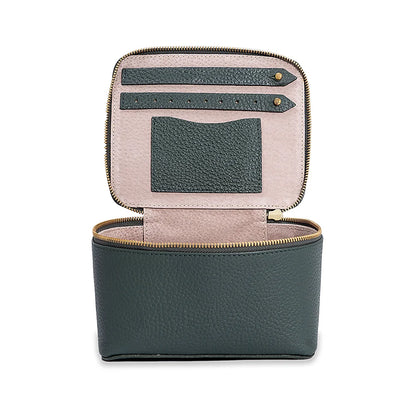 Capri Jewelry Case Big Deep Green