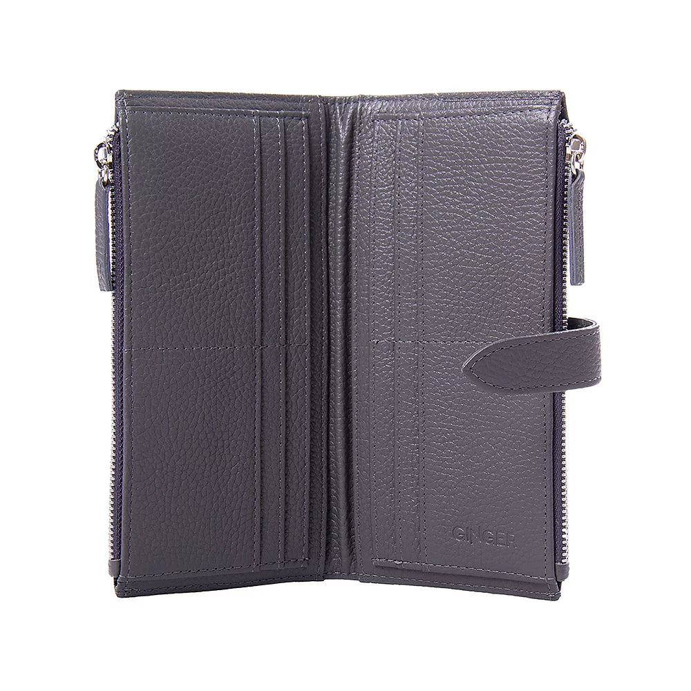 Galicia Double Wallet Grey