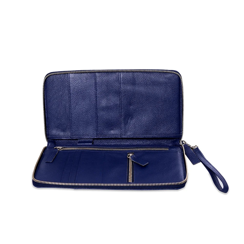 Lisboa Travel Wallet Blue