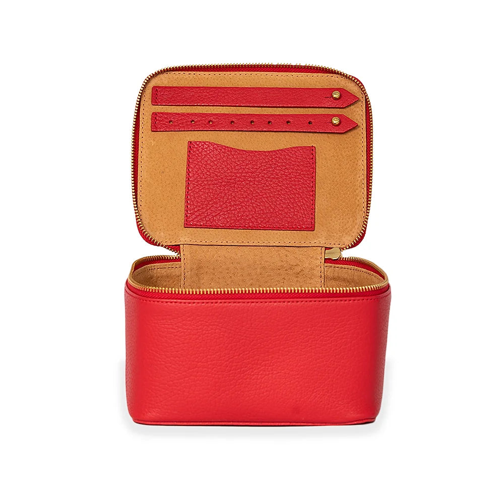 Capri Jewelry Case Big Red