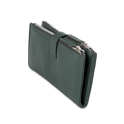 Galicia Double Wallet Deep Green