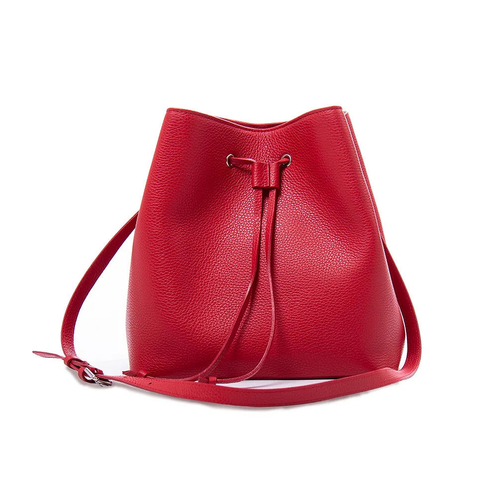 Athens Crossbody Bag Large Red