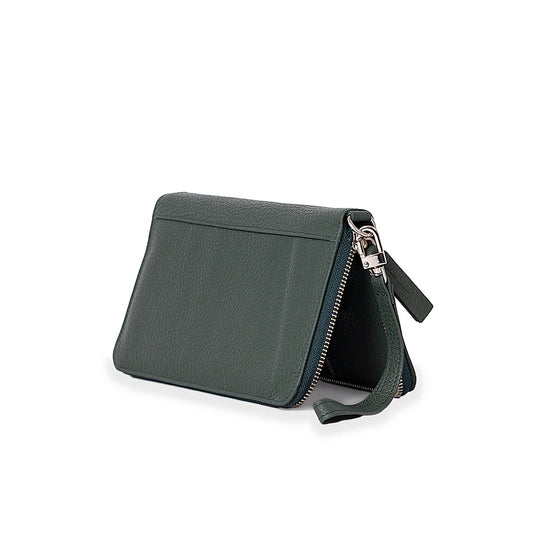 Lisboa Travel Wallet Mini Deep Green