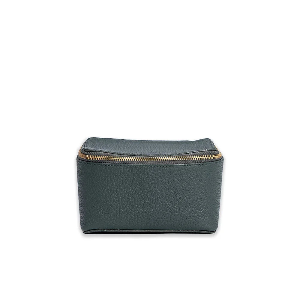 Capri Jewelry Case Small Deep Green