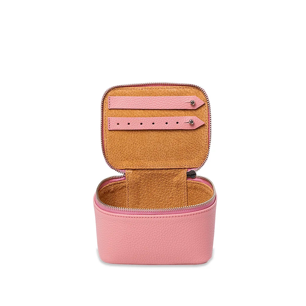 Capri Jewelry Case Small Bubblegum Pink