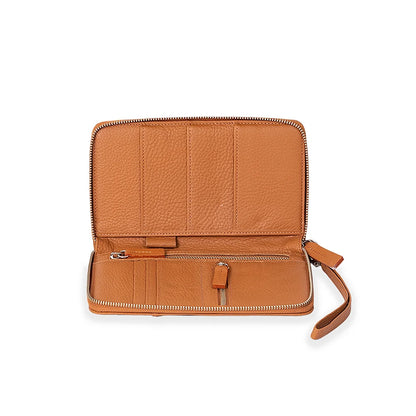 Lisboa Travel Wallet Mini Camel