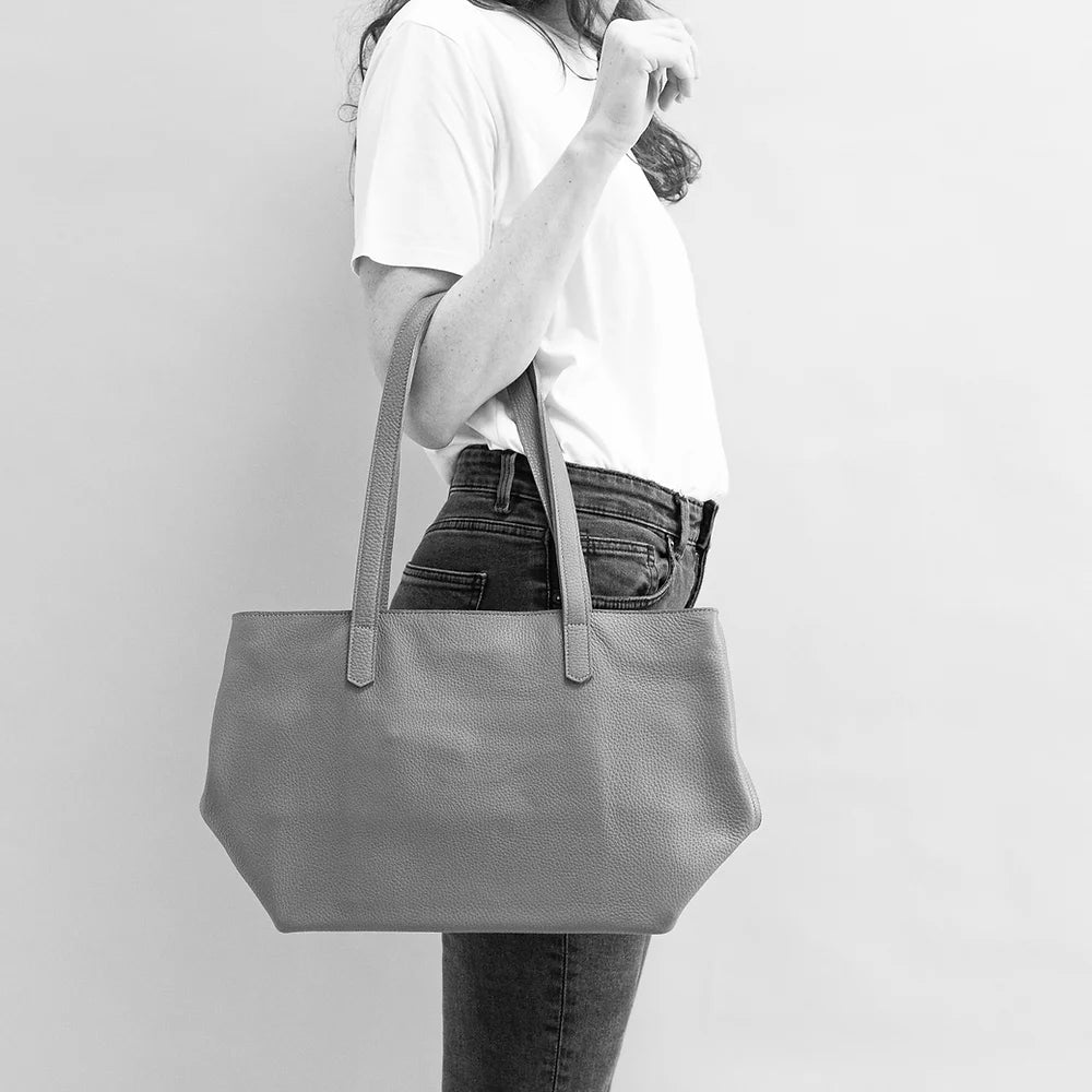 Florence Tote Midi Grey