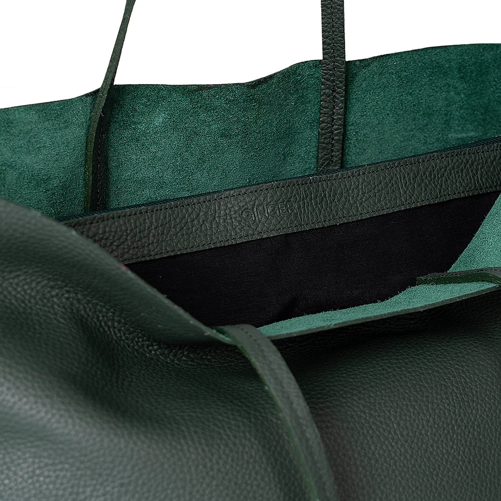 New York Tote Deep Green