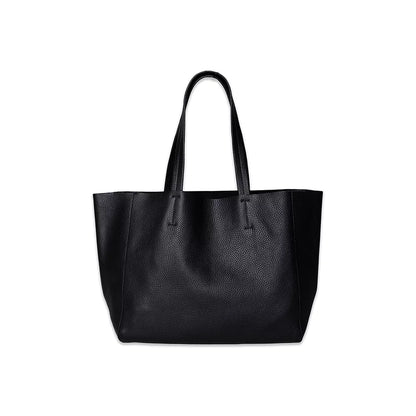 London Tote Midi Black