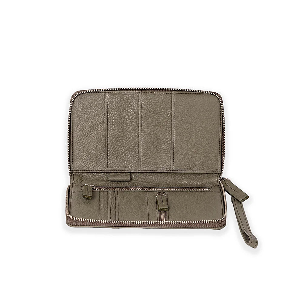 Lisboa Travel Wallet Mini Moss Green