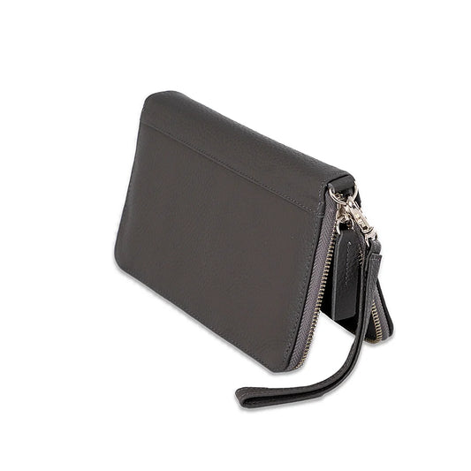 Lisboa Travel Wallet Mini Grey