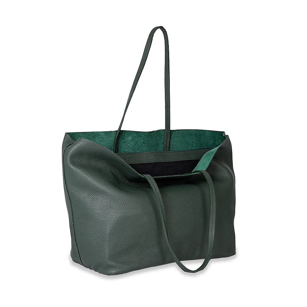 New York Tote Deep Green