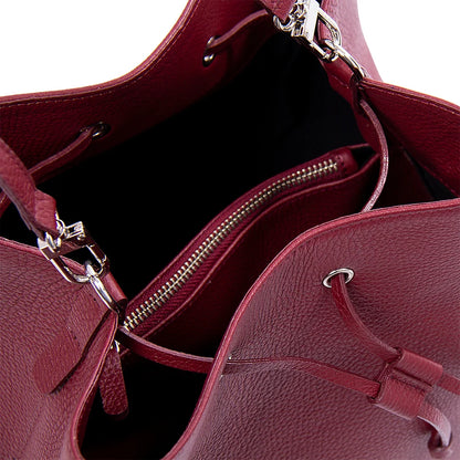 Athens Crossbody Bag Large Burgundy