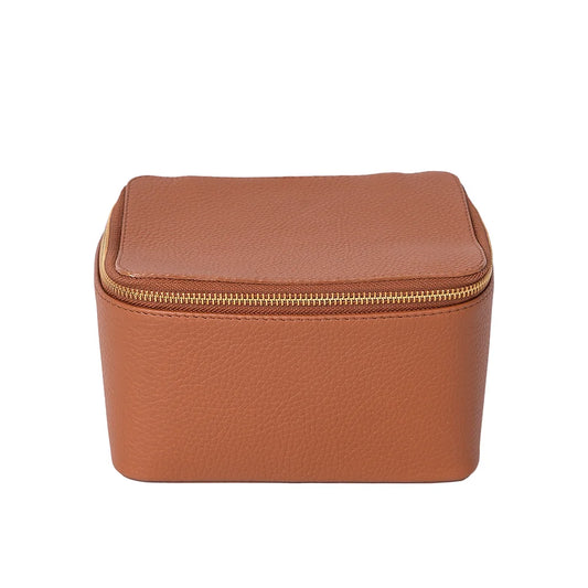 Capri Jewelry Case Big Tan