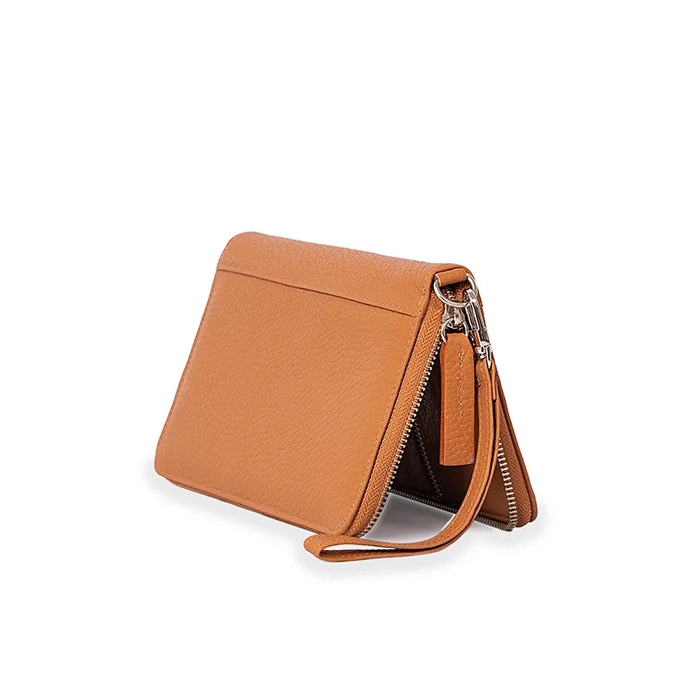 Lisboa Travel Wallet Mini Camel