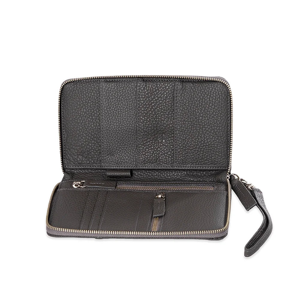 Lisboa Travel Wallet Mini Grey