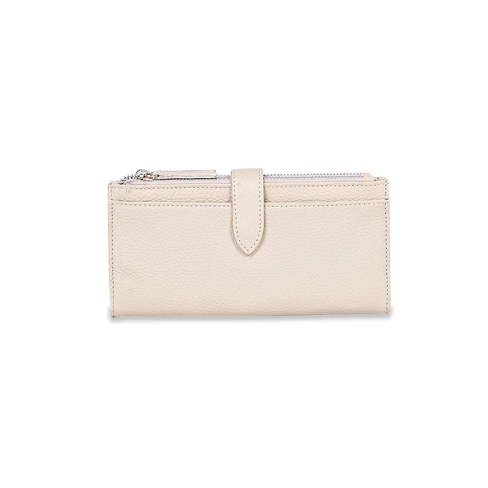 Galicia Double Wallet Off White