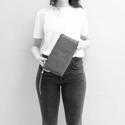 Lisboa Travel Wallet Grey