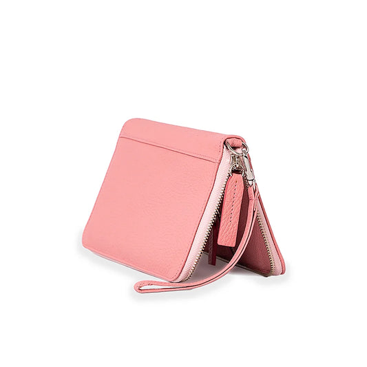 Lisboa Travel Wallet Mini Bubblegum Pink