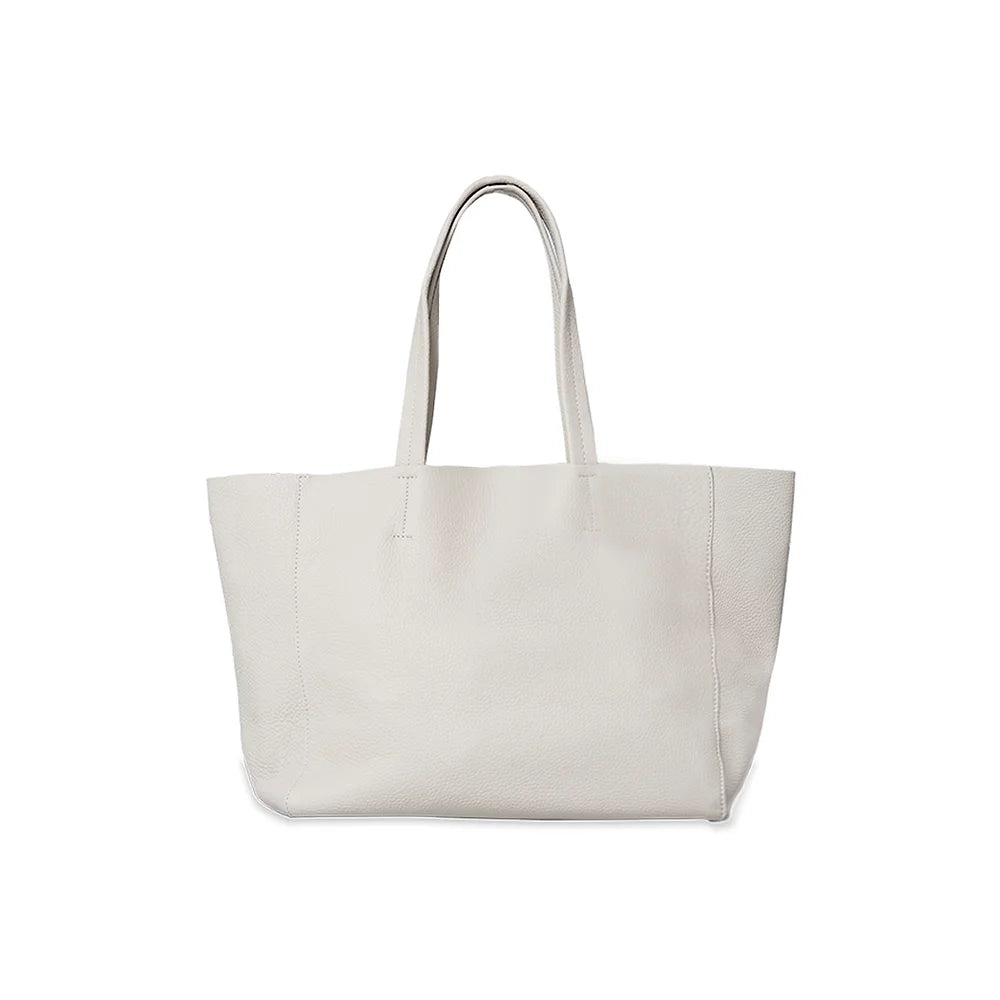 London Tote Midi Off White