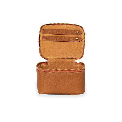 Capri Jewelry Case Small Camel