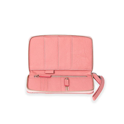 Lisboa Travel Wallet Mini Bubblegum Pink