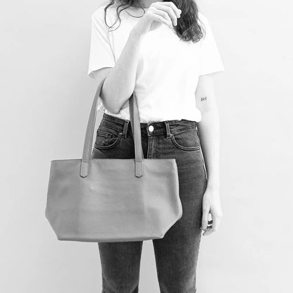 Florence Tote Midi Grey