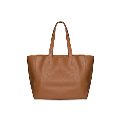 London Tote Midi Camel