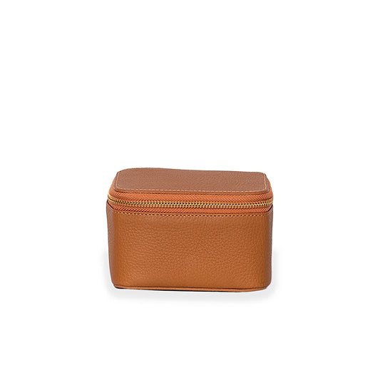 Capri Jewelry Case Small Camel