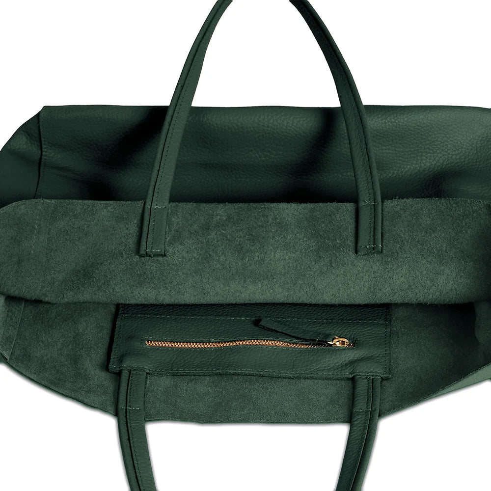 London Tote Deep Green