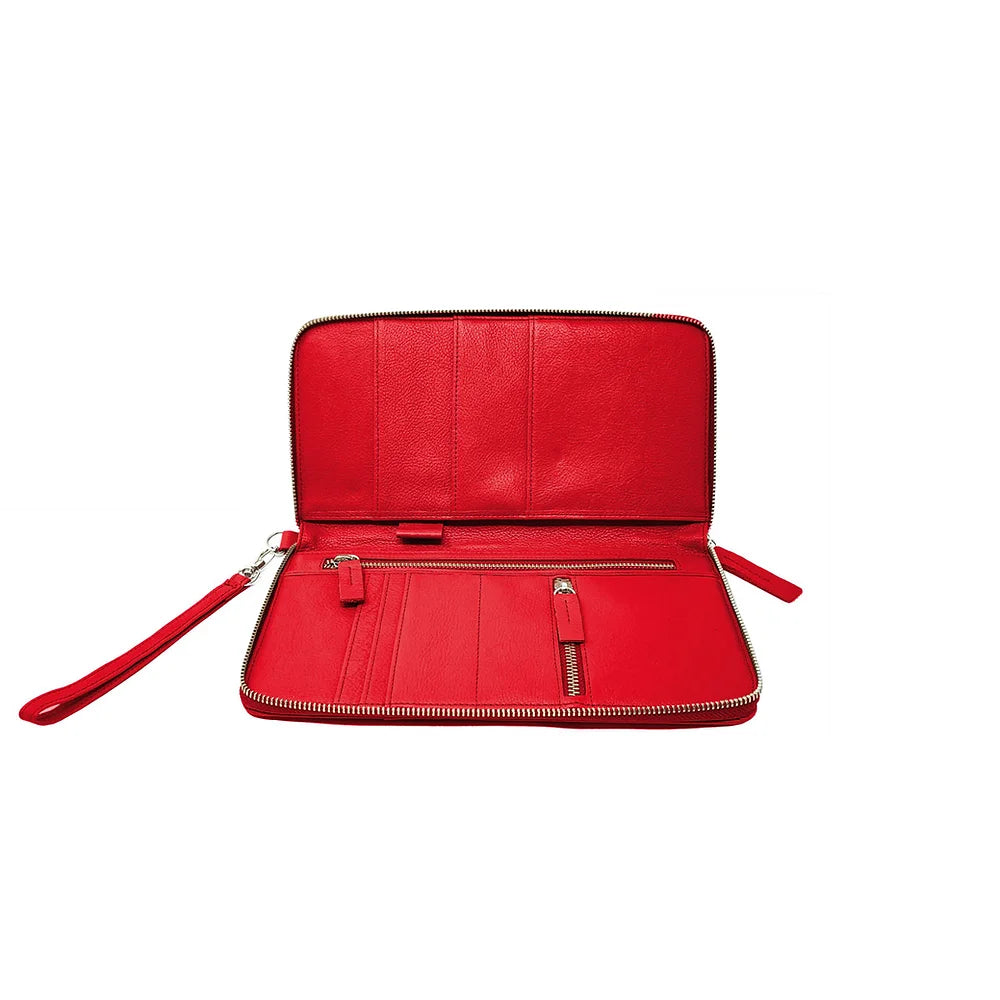Lisboa Travel Wallet Red