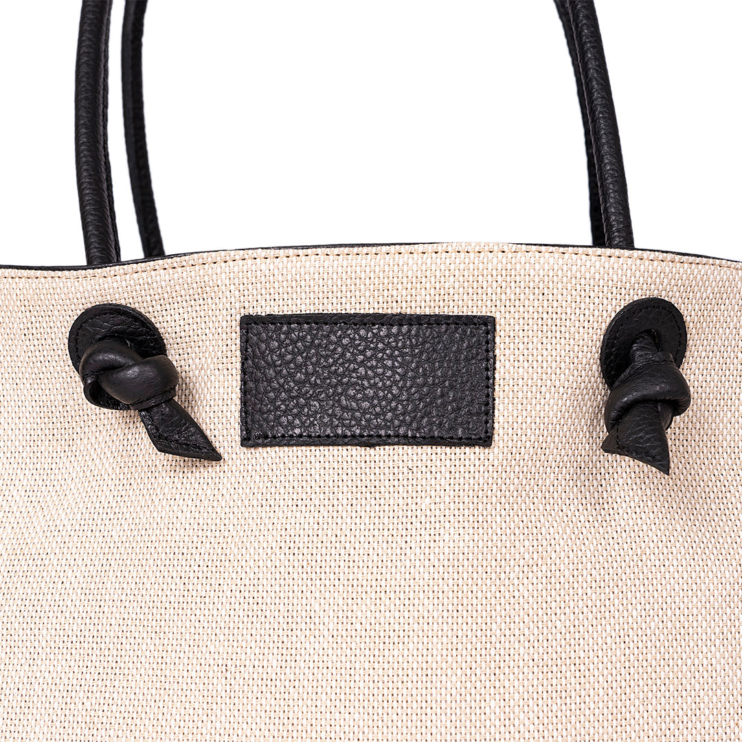 Tulum Beach Bag Small Black