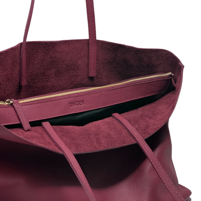 New York Tote Burgundy